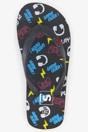 Scapino Jongens teenslippers met game controllers