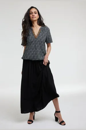 DIDI Dames Blouse Moon Flowing print maat 36
