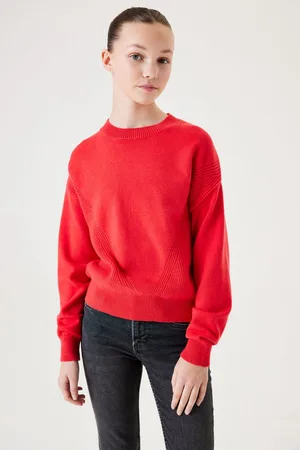 Garcia Meisjes Trui Rood Long mouw