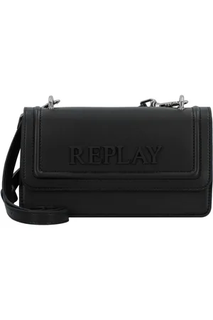Replay Schoudertas Crossbody Bag Zwart
