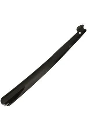 Merkloos Schoenlepel - - met haak - 42 cm - kunststof - instaphulp - Schoen instaphulp - Schoenen/laarzen accessoires