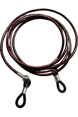2 Love It Coffee – Brillenkoordje - Leer - ca. 75 cm