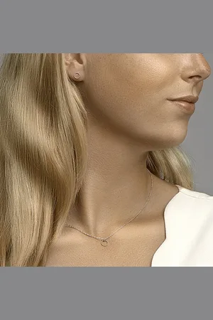 The Jewelry Collection Zilver Gerhodineerde Oorknoppen rond 1333022