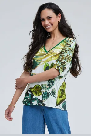 DIDI Dames T-shirt Auri Amazone print maat 46