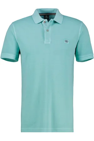 Lerros Poloshirt Polo Shirt In Gewassen Look 2543237 456 Mannen