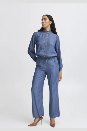 B YOUNG BYKOSMO WIDE PANTS - Dames - Broeken