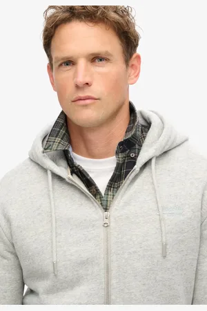 Superdry Essential Logo hoodie met rits - Heren - Hoodies