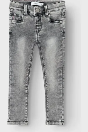 NAME IT Jeans Nmfpolly Skinny Jeans 1842-th Noos 13224656 Light Grey Denim Dames