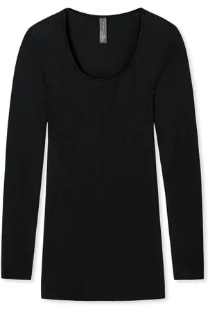 Schiesser Luxury Longsleeve Dames Ondershirt -