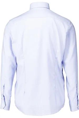 Eton Overhemd Semi Solid Effect Dobby Shirt Lange Mouw Overhemd 100013824