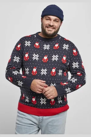 Urban classics Nicolaus And Snowflakes Kersttrui - S