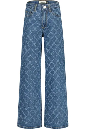 Raizzed Meisjes spijkerbroek Monaco Laser Mid Blue Stone Extra wide leg