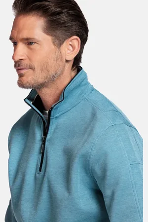 Baileys Sweatshirt 1/2 zip -Sleeve pocket