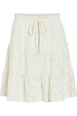 VILA Rok Viamalina Hw Short Skirt/pb 14104112 Birch Dames