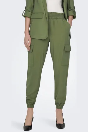 ONLY ONLARIS LIFE HW PB CARGO PANT CC WVN Dames Broeken