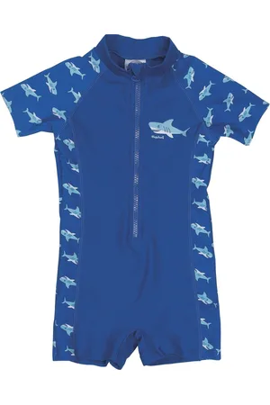 Playshoes UV zwempak Kinderen korte mouwen Shark -