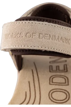 Woden Sandalen Line Suede