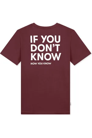 A-dam Purple Word - T-shirt - Katoen - Korte Mouw - Heren - - S