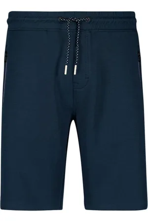 No Excess NO-EXCESS Broek Jersey Shorts Zippockets 278190315 096 Deep Blue Mannen