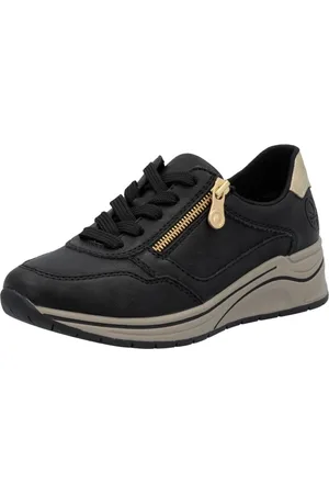 Rieker Dames-sneaker-veter/rits laag art N9501 00 maat 42