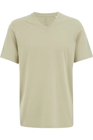 WE Fashion Heren T-shirt van 100% katoen