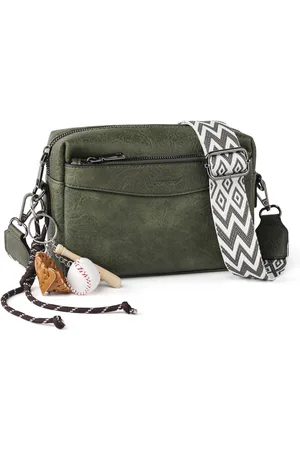 TAN.TOMI Dames Schoudertassen, Crossbody Tas, Crossbodytassen voor Dames met Verstelbare - Afneembare Brede Band