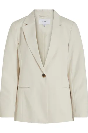 VILA Blazer Vilowny Straight Blazer - Noos 14079590 Birch Dames
