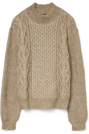VERO MODA VMUNIVERSE LS HIGHNECK PULLOVER GA BF Dames Trui