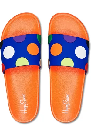 Happy Socks Pool Slider Big Dot Slippers -