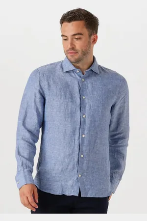 Matinique Overhemd Mamarc Short 30205841 194041 Deja Vu Blue Mannen