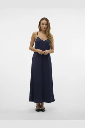 VERO MODA VMTHAS SINGLET ANKLE DRESS JRS GA VO - Dames - Maxi jurken