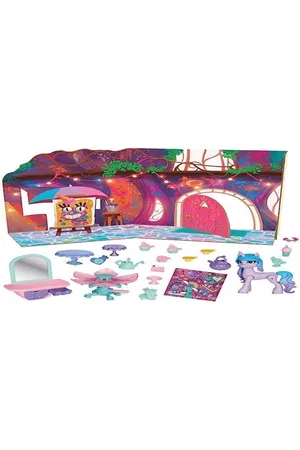 Merkloos Eenhoorn Theefeestje met Izzy Moonbow - 20 Accessories voor Kinderen van 3+