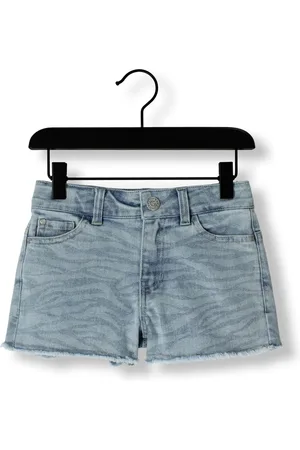 Daily7 Denim Short Printed Jeans Meisjes - Broek -