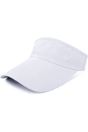Merkloos Buitenzonwering - UV-beschermende zonnehoed - Ademend gaas - Verstelbaar - Zomerhonkbalhoed - Golftenniszonnehoed - Zonnehoed - Strandzonnehoed (Hoedomtrek: 56-60 cm)