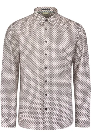 No Excess Shirt met grafisch patroon - Stijlvol voor de winter