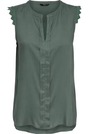 ONLY ONLKIMMI S/L TOP WVN NOOS Dames Tanktop