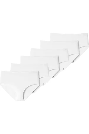 Schiesser Dames midi slip 6 pack 95/5 organic cotton