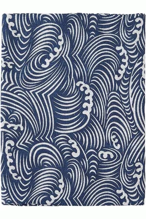 Merkloos Stoffen boekomslag boekbescherming Japanse stijl golf - Wasbare zakboekhoes voor scrapbooking lezer 149 x 218 cm
