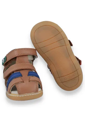 Kickers Jongens Sandaal /Blauw 21