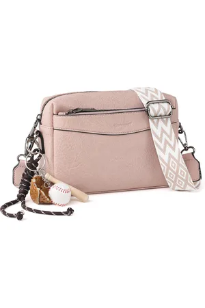 TAN.TOMI Dames Schoudertassen, Crossbody Tas, Crossbodytassen voor Dames met Verstelbare - Afneembare Brede Band