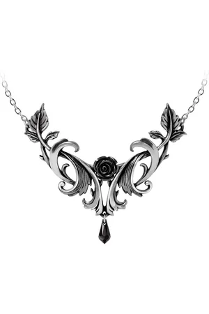 Alchemy Baroque Rose Ketting - Zilverkleurig