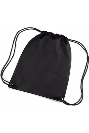 Merkloos Gymtas - Waterafstotend - 12 liter - Zwart