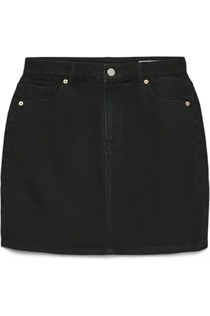 VERO MODA Rok Vmtessa Hr Short Dnm Skirt Mix Ga N 10301536 Black Denim Dames