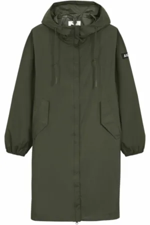 Aigle Jas Women Long Hooded MTD Parka Avocat