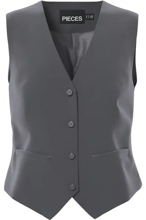Pieces® Gilet Pcbozzy Vest Noos Exp Bc 17151452 Magnet Dames