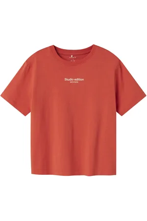 NAME IT NKMBRODY SS NREG TOP NOOS Jongens T-shirt - W. Jet Stream Print