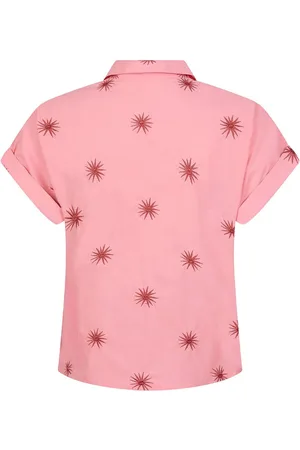 Ydence Blouse Blouse Sunny Hss2529 10140 Coral Pink/stone Red Dames