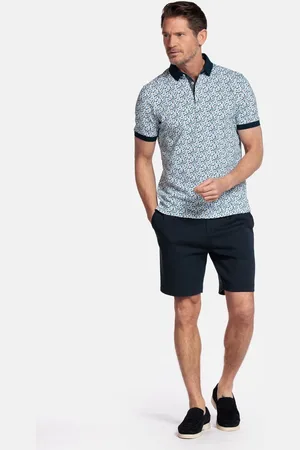 Baileys Polo korte mouw Poloshirt Pique with all over 515230/62