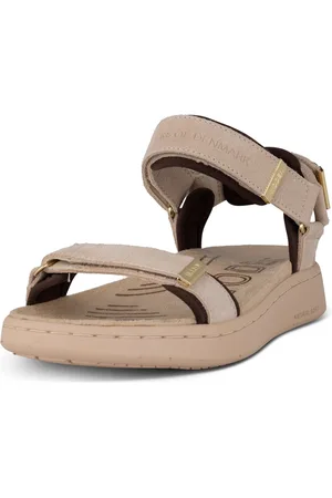 Woden Sandalen Line Suede