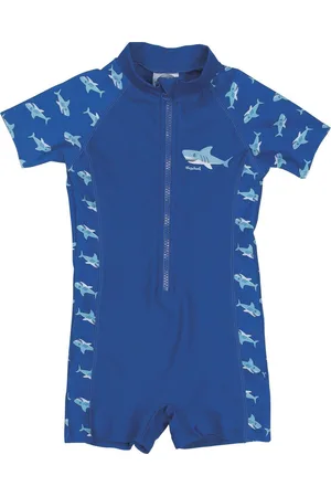 Playshoes UV zwempak Kinderen korte mouwen Shark -